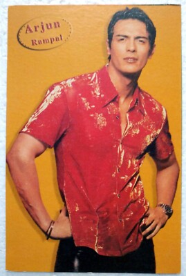Bollywood Schauspieler Model Arjun Rampal Original Postkarte Postkarte