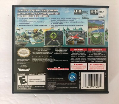 Lot of 2 My Sims SKY HEROES & The Sims 2 CASTAWAY Nintendo DS
