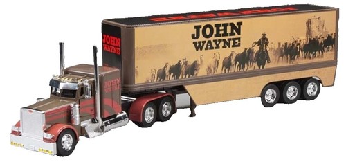 1/32 Scale Diecast Replica By NewRay Peterbilt Model 387 With Flat
