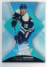 2017-18 UPPER DECK CLEAR CUT SUPERSTARS ALEXANDER WENNBERG COLUMBUS BLUE JACKETS