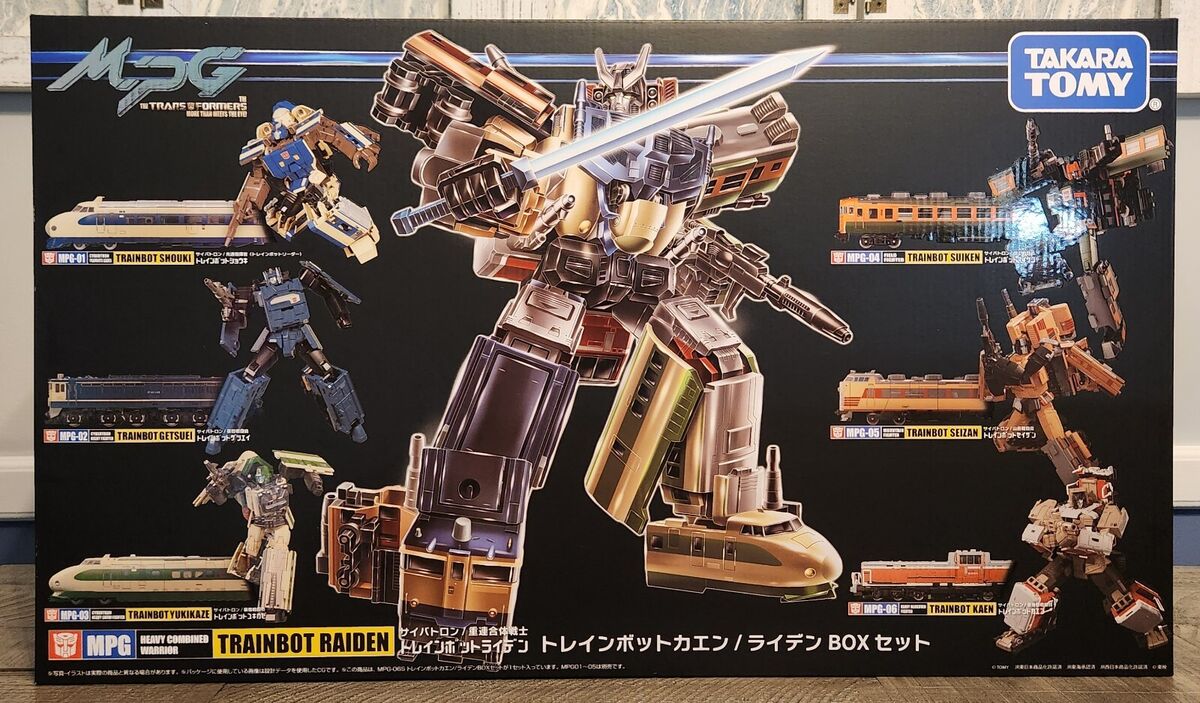 Transformers Masterpiece MPG-06 Trainbot Kaen - USA Transformers Masterpiece MPG-06 Trainbot Kaen - USA