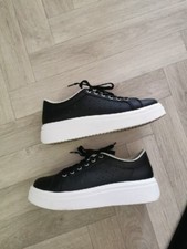 Claudia Ghizzani High Platform With Laces Black EU Size 41 UK Size 8