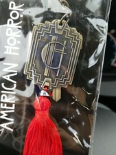 NEW American Horror Story Keychain Loot Crate Exclusive Hotel Cortez Key Ring