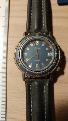Orologio vintage Barrett Quartz 10 ATM, ottimo stato ma non funzionante |  eBay