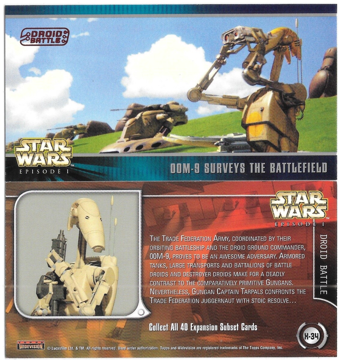 Star Wars Episode I Widevision Expansion Subset Cards Topps 1999 YOU CHOOSE CARD - Picture 33 of 38