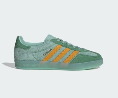adidas Gazelle スニーカー Adidas originals Women's GAZELLE INDOOR Sneakers Hazy Green IG6783