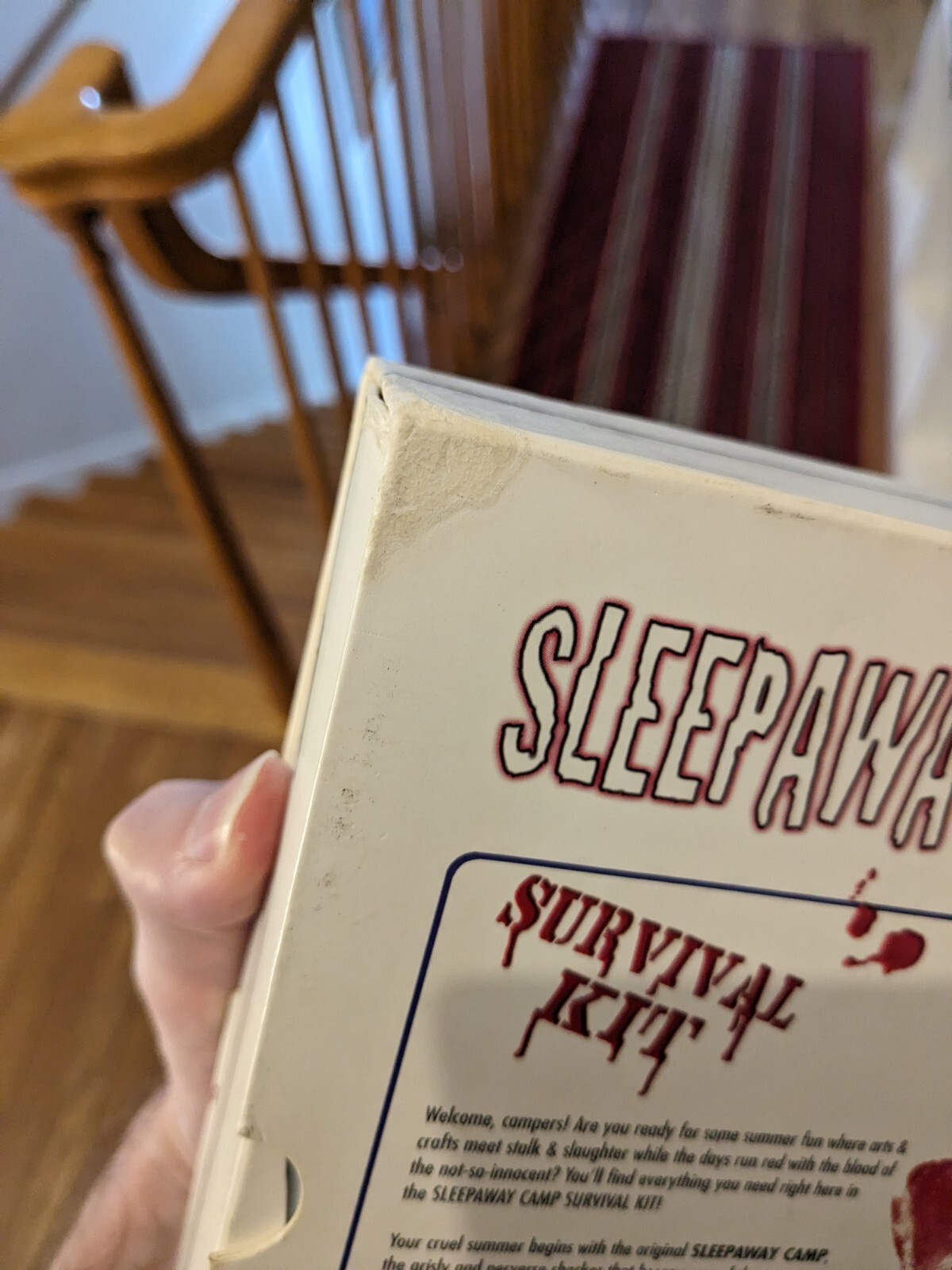 Sleepaway Camp Survival Kit COMPLETE With Extras READ DESCRIPTION OOP