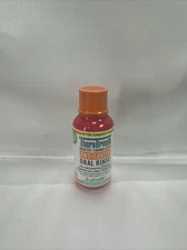 TheraBreath Anticavity Oral Rinse Mouthwash 3 fl oz Sparkle Mint Travel Size NEW