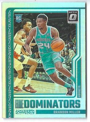 その他 NBA DONRUSS OPTIC RC BRANDON MILLER AQUA 2023 Donruss Optic Brandon Miller Aqua /249 PSA 8 | eBay