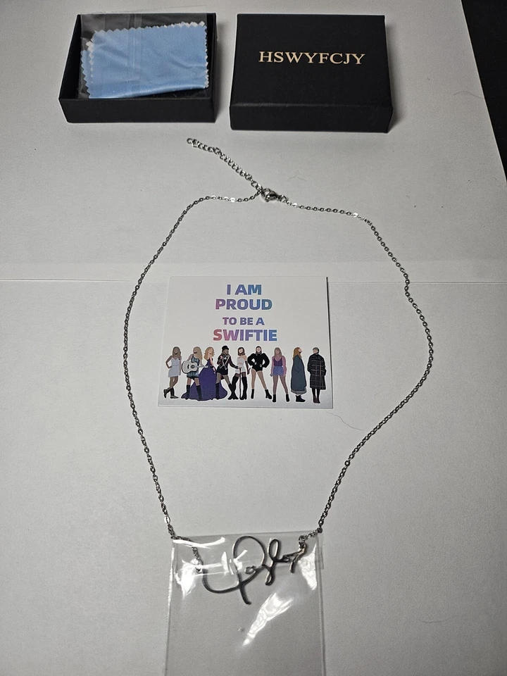Lot Of 6 Taylor Swift (Taylor) Necklaces Great Party Favors - Image 3 of 4