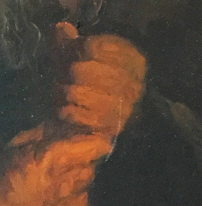 Original 1930's oil paintings. Chinese elderly man & woman