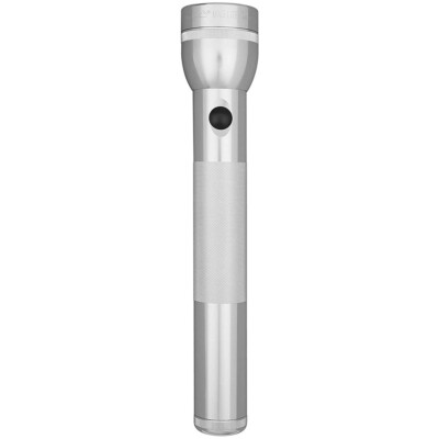 Maglite S3D105 Incandescent 3-Cell D Flashlight Silver Gift Box