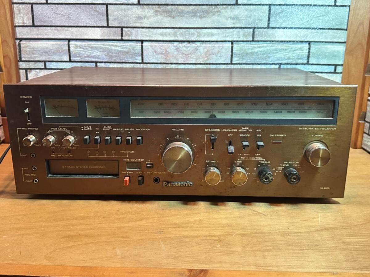【激レア】ナショナルRS-750　ステレオ　TRACK STEREOPHONIC National RS-750 R-Player Panasonic, Matsushita, National