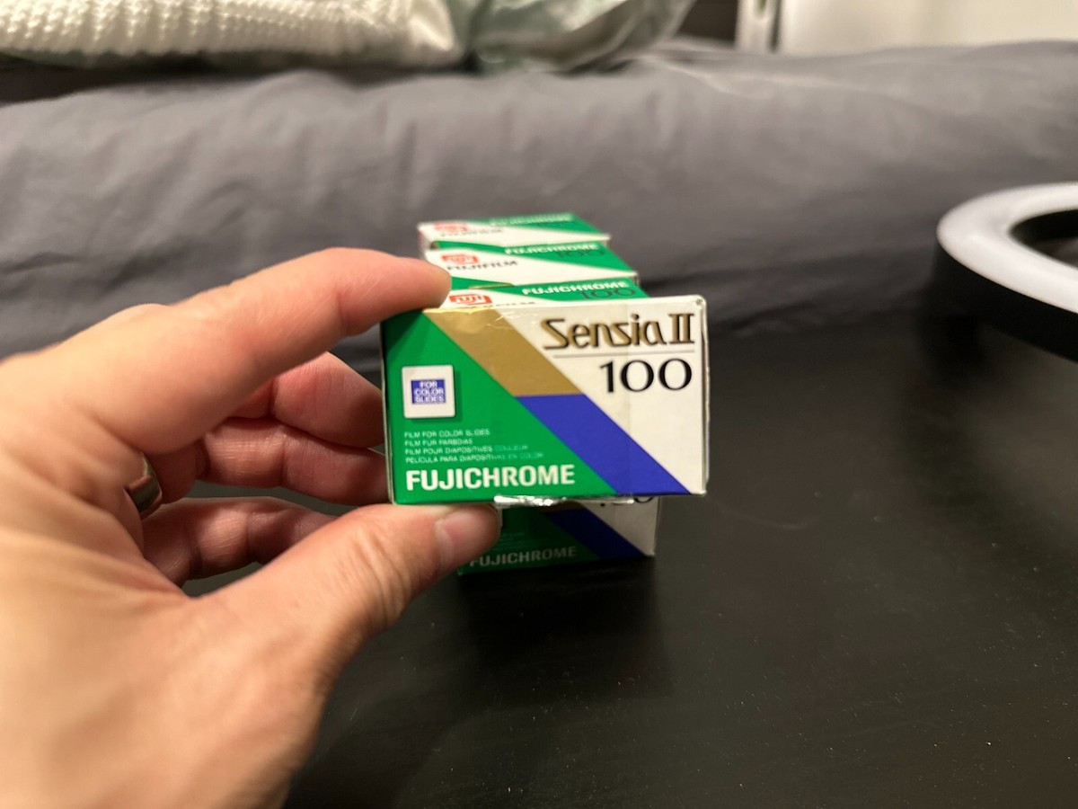 Fuji Film Fujichrome 100 Sensia II Film For Color Slides Expired 2001