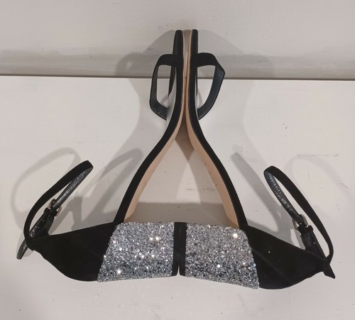 Stuart Weitzman SW | Simplemid - Black Suede New in Box $475 - Picture 2 of 11