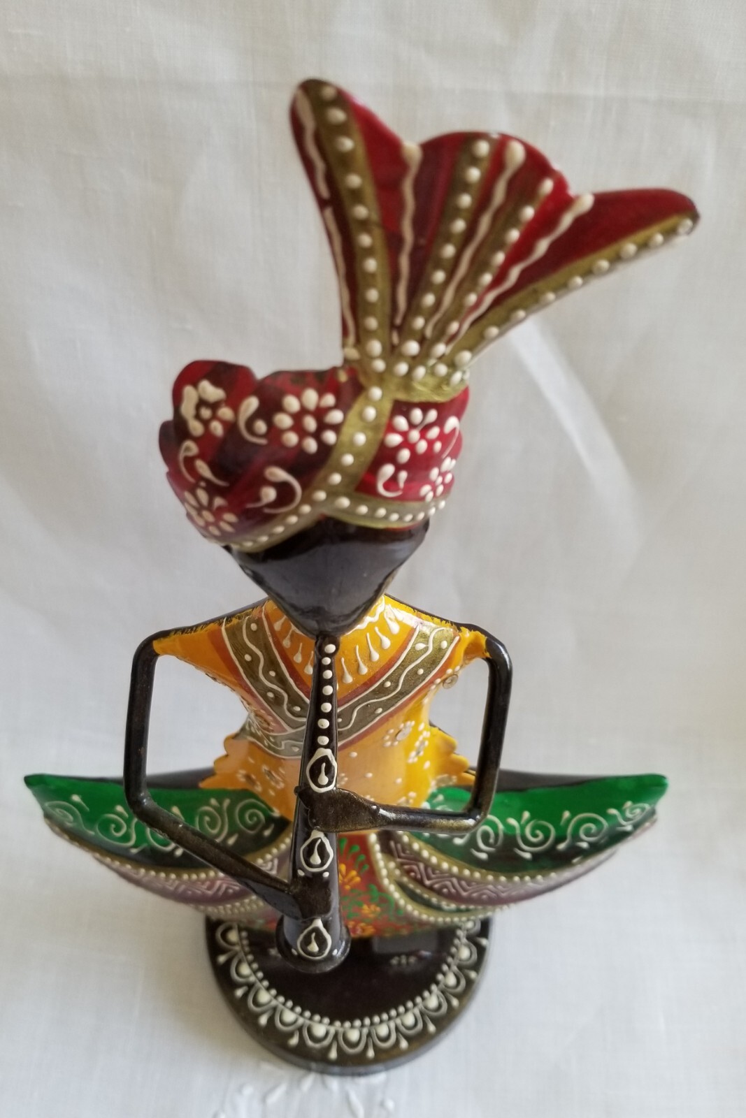 Tribal Rajasthani Musicians Handmade Iron Decorative Showpiece Statue