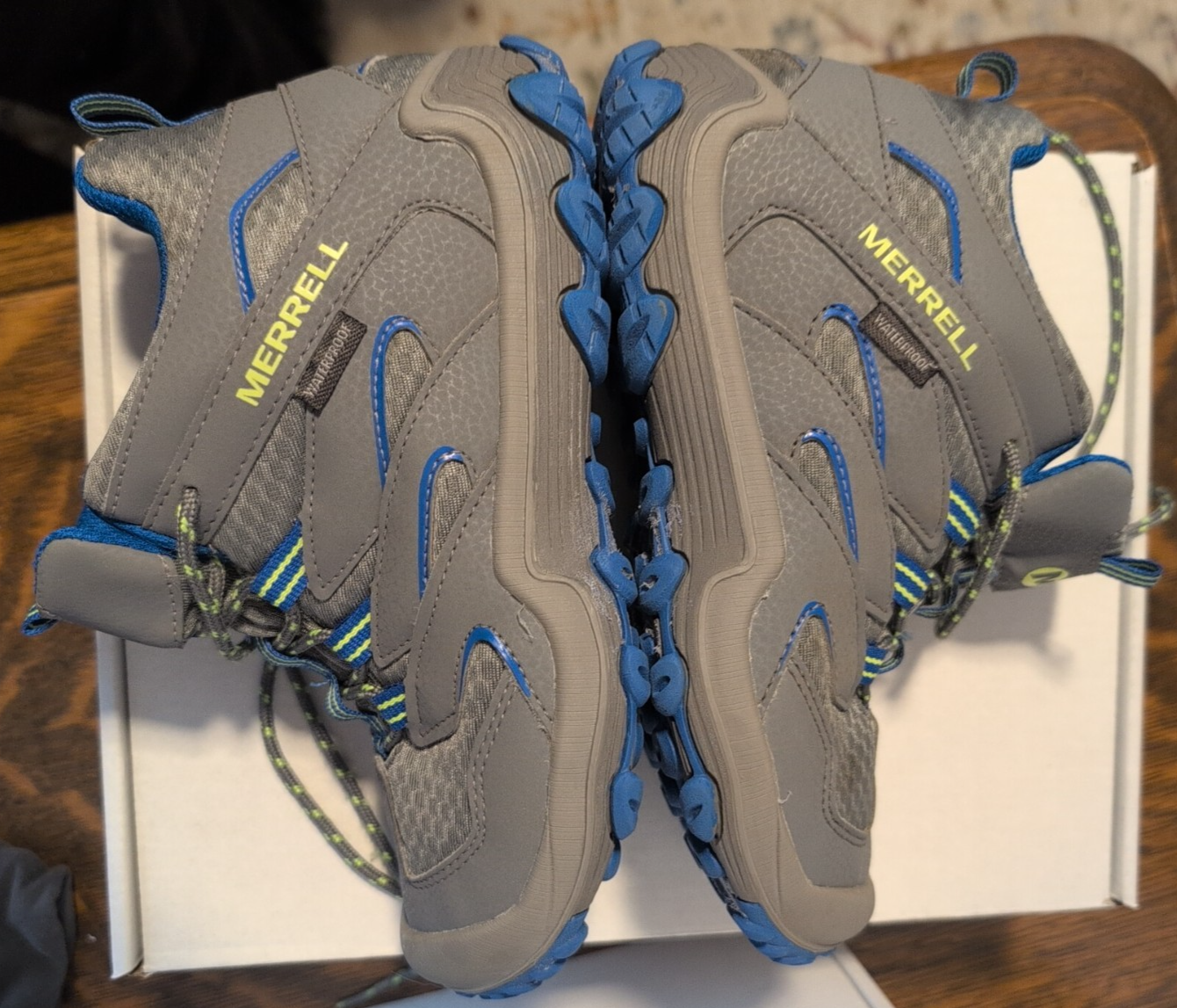Scarpe da trekking Merrell Chameleon Access impermeabili medie MK262305 giovani 2 5 m