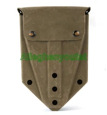 US Military OD ENTRENCHING TOOL CARRIER E-Tool Folding Shovel Case Cover Good