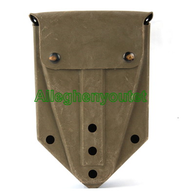 US MILITARY ENTRENCHING E-TOOL SHOVEL OD CARRIER POUCH COVER ALICE ...