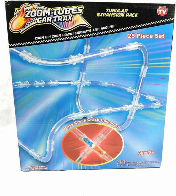 Zoom Tubes Car Trax Tubular 25piece Set Expansion Pack