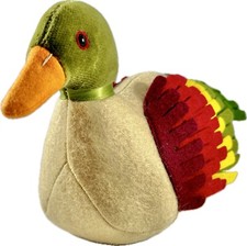 Steiff Vintage Historic Replica Mallard Duck NWT 4  Felt