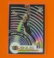 2020-21 Panini Donruss Optic T-Minus 3 2 1 Damian Lillard Holo Prizm #14