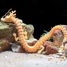 Chinese Dragon Aquarium Fish Tank Landscape Ornaments crafts Decoration Supplies