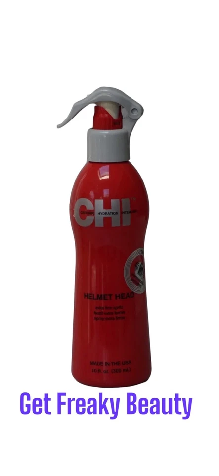 10 oz. Chi Helmet Head Extra Firm Spritz. 300ml. NEW. FREE SHIPPING.
