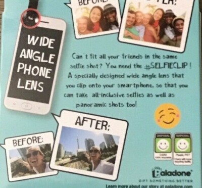 Smartphone Selfie Wide Angle Phone Selfie Clip Transform Your