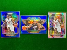 2022-23 KAWHI LEONARD Panini Prizm Draft 2xBLUE/199 + HYPER base San Deigo State