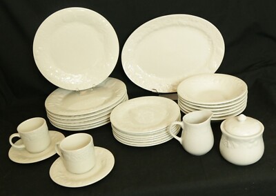Gibson Fruit White PLATE, BOWL, CUP, SAUCER, CREAMER, PLATTER -U Pick SALE