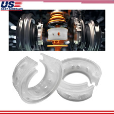 2pcs Car Suspension Shock Absorber Rubber Spring Booster Car Bufferssize C Type