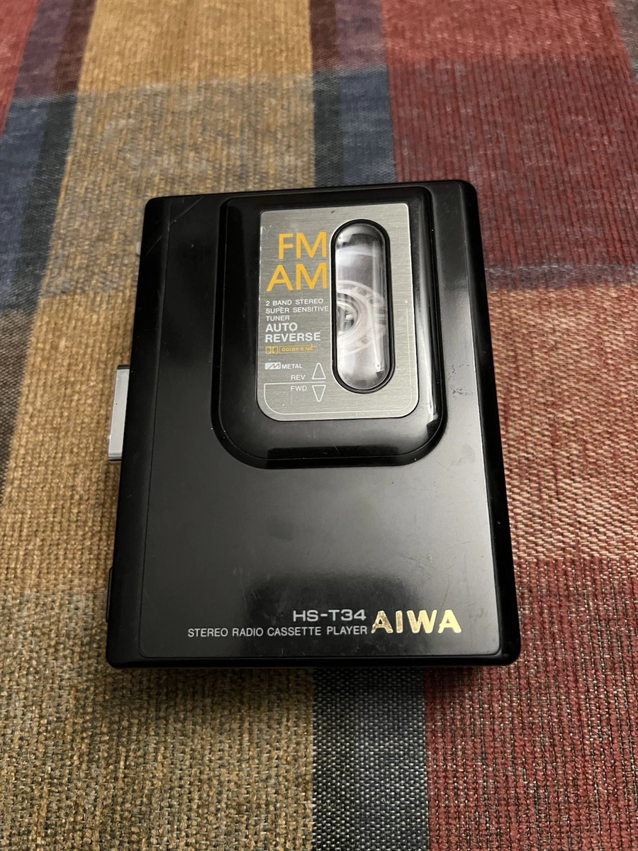 Aiwa HS-P105 Vintage – Lecteur Cassette Walkman – Pour Pièces Ou Réparation