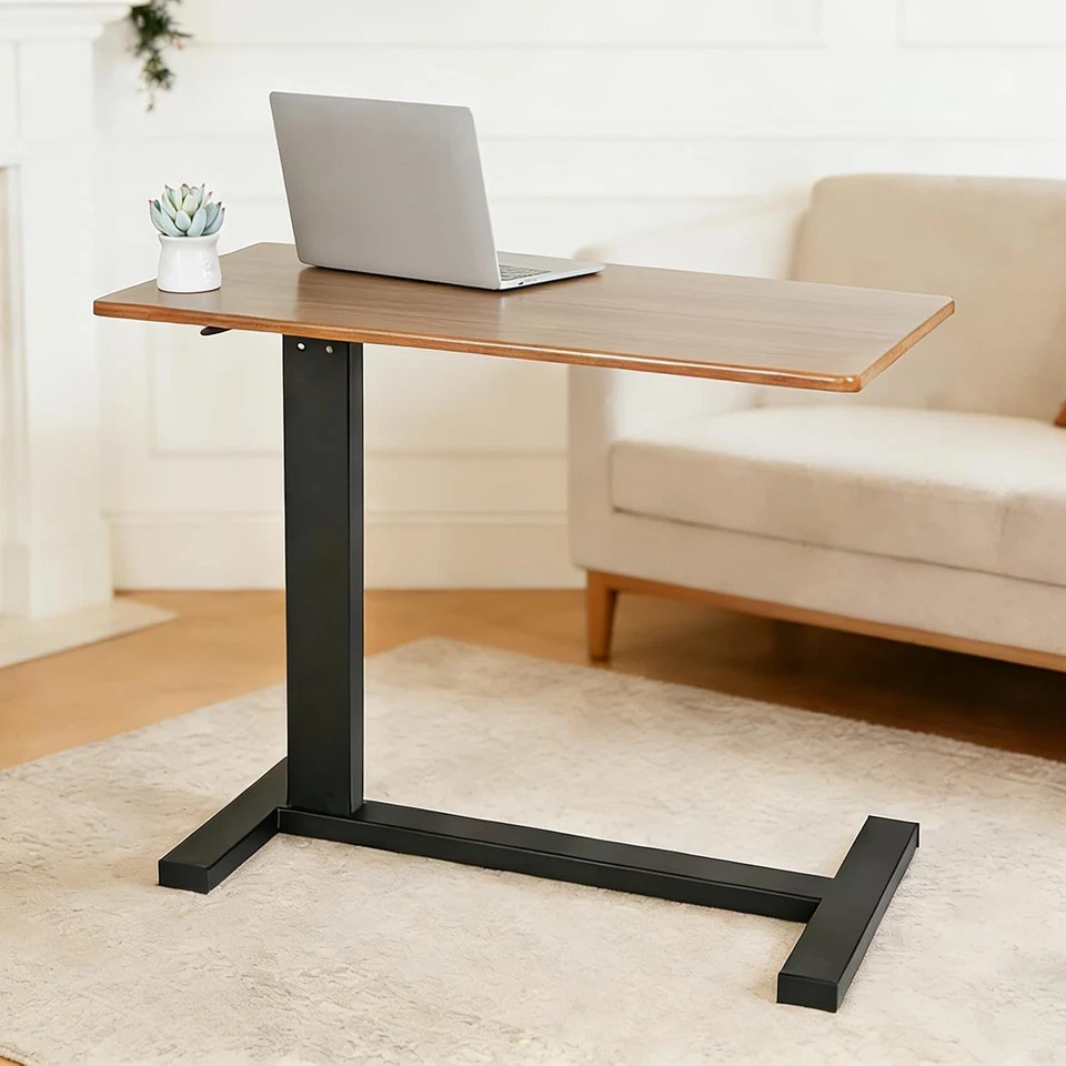 FATIVO Betttisch Rollbar Höhenverstellbar Pflegetisch Krankentisch Laptoptisch - Bild 1 von 4