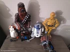 LEGO Star Wars Chewbacca 75371, R2D2, C3PO, DROIDIKA, AND PORG.