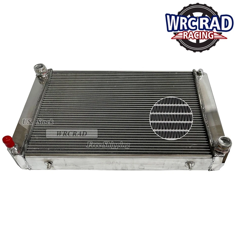 Aluminum Radiator For 1975-1979 1976 1978 Triumph TR7 2.0L Manual Transmission - Image 2 of 4