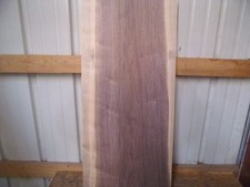1 PC WALNUT BOARD KILN DRIED LUMBER WOOD LOT C46C 35 1/2"X 16 3/8"X 3/4" WIDE