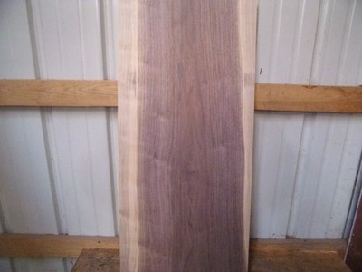 1 PC WALNUT BOARD KILN DRIED LUMBER WOOD LOT C46C  35 1/2''X 16 3/8''X 3/4'' WIDE