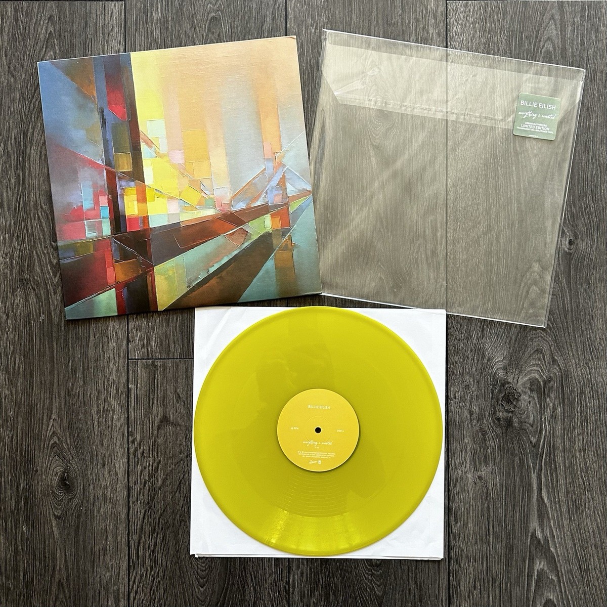 Billie Eilish Everything I Wanted Urban Outfitters Etched Yellow