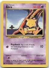 Abra 65/130 Common Base Set 2 Pokemon MP