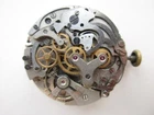 Venus cal. 188 Swiss chronograph watch movement - balance moving