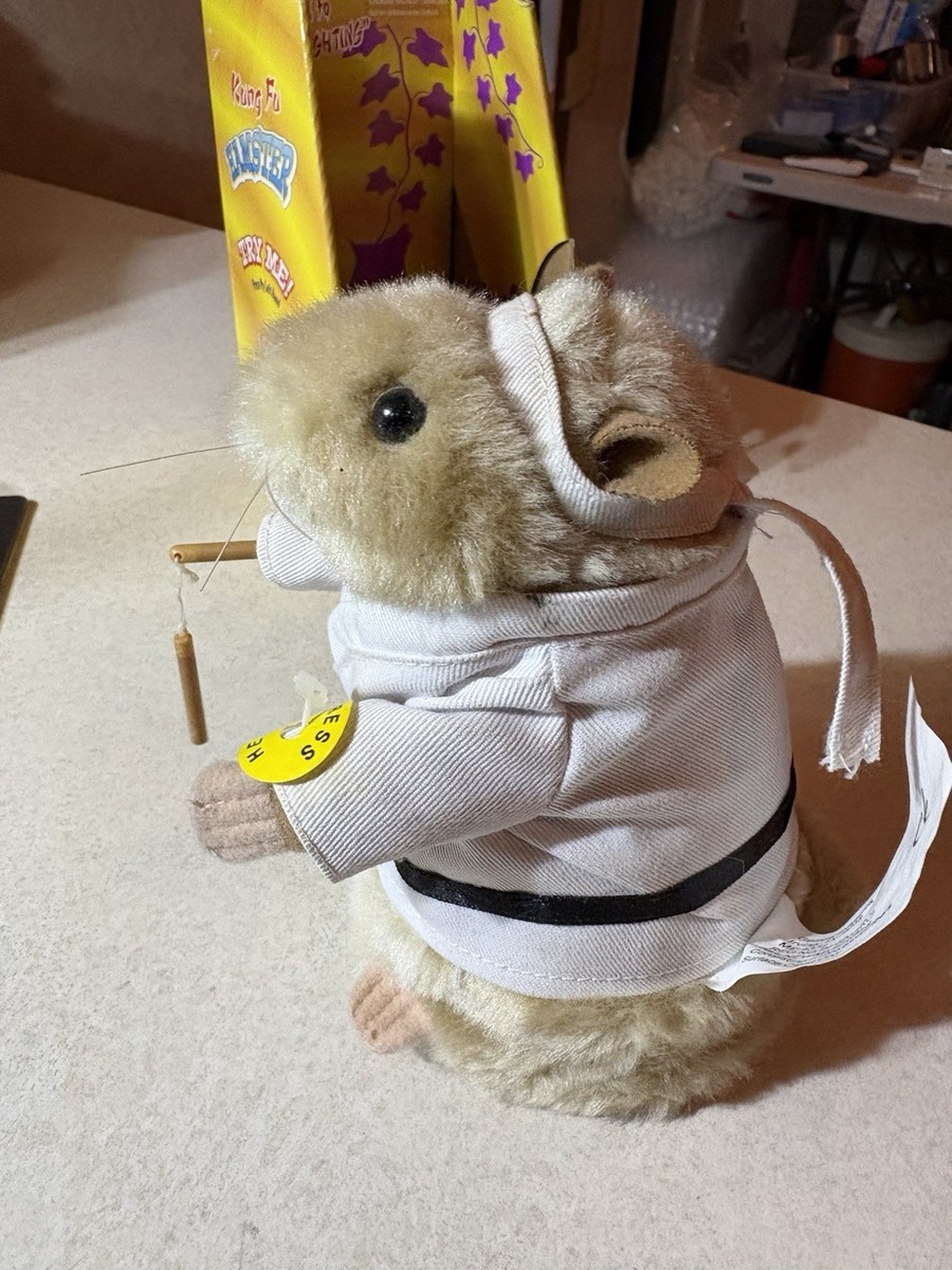 Gemmy Kung Fu Dancing Hamster - Needs Batteries Aa144 for sale