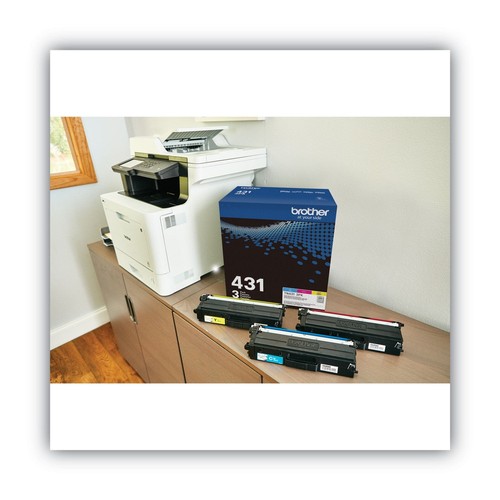 Brother TN4313PK 1,800 Page-Yield Toner - Cyan/Magenta/Yellow (3/Pack) New - Picture 5 of 5
