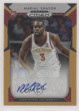 2019-20 Panini Prizm Draft Picks Neon Orange 36/125 Marial Shayok #54 Auto 2r7
