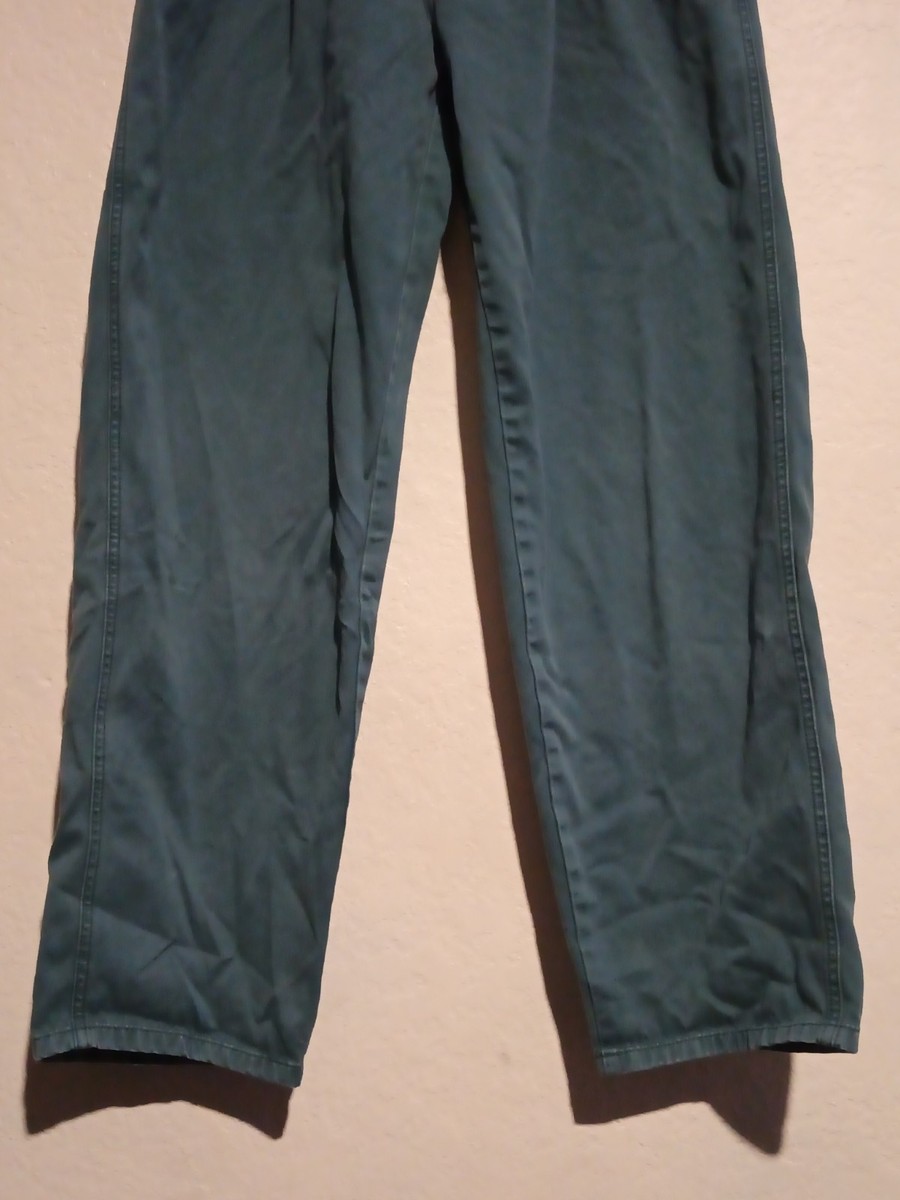 Vintage Levis Mens SilverTab Baggy Pants Green Denim Jeans Size
