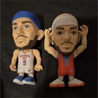 NBA Oklahoma City Thunder Mini Figures Basketball #9 Blue Red Collectible Set