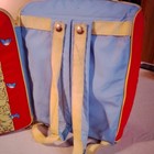 Whiz Snow White Seven Dwarfs 13" Kids Luggage Backpack Nylon Blue/Red/Yellow — photo 9