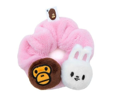 A Bathing Ape Bape x Stray Kids Skzoo Leebit Lee Know Baby Milo Scrunche Neu JP