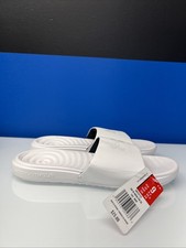 Under Armour Women’s Ansa Fix Slide Sandal - White US Size 9 3023772-101 NWT