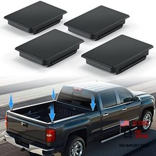 Stake Pocket Cover Trucks Bed Rail Stake Covers Compatible with 2000-2003,